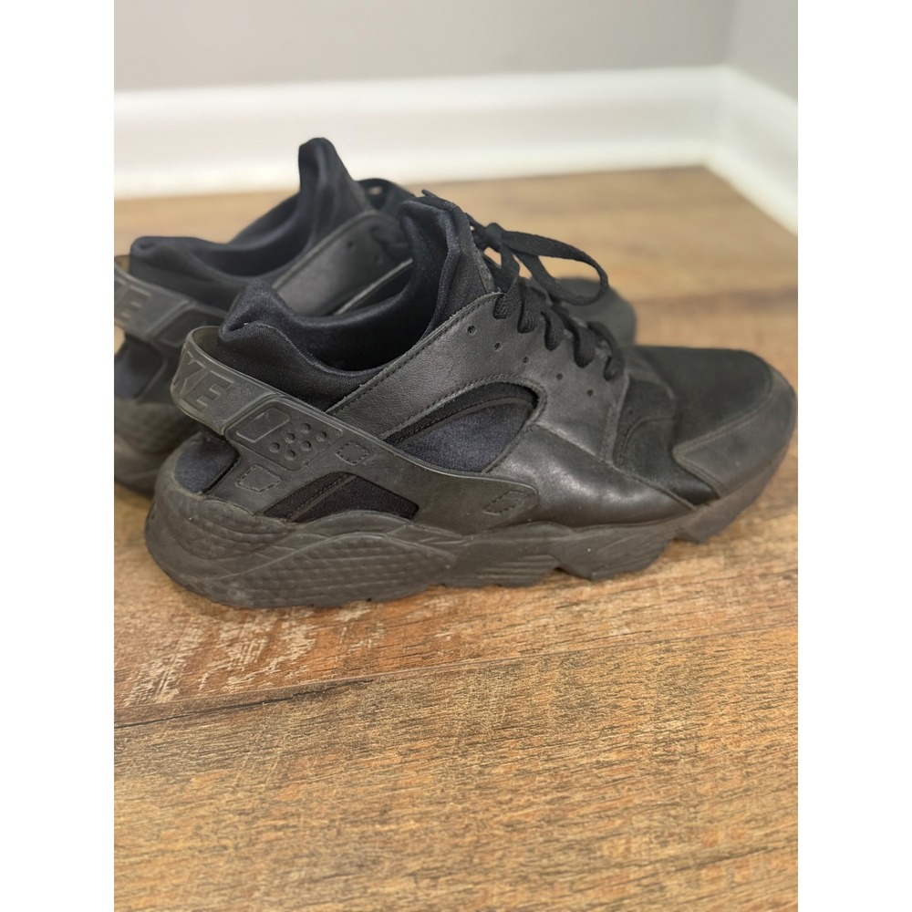 Nike Air Huarache Triple Black Mens Running Shoes DD1068-002 Size 11